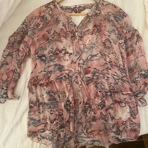 Iro flora shirt size 34